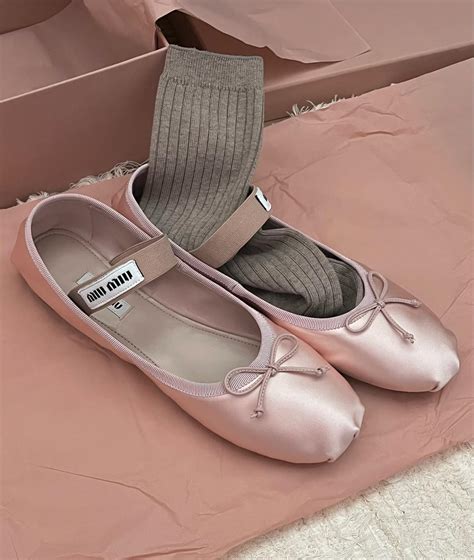 miu miu flats uk|ballerina miu shoes.